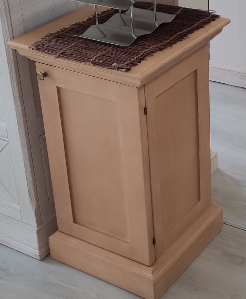 Säulenschrank Blumensäule Ziersäule 1-türig Duett Pinie massiv Ausstellungsstück
