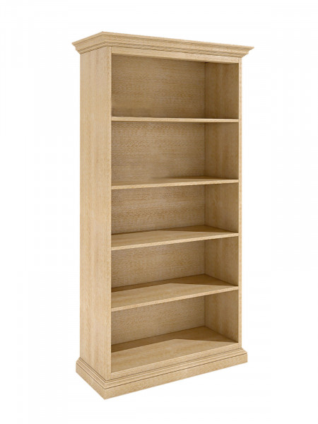 Bücherregal Regal-Schrank Duett B 112 H 212 cm mit 4 Regalfächern Pinie massiv