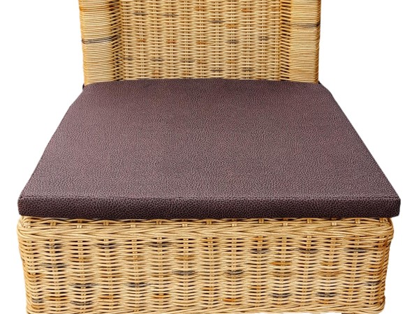 Stuhlkissen Sitzkissen Stuhlauflage 43x42 cm Perth Kissen mit Klettverschluss prairie brown