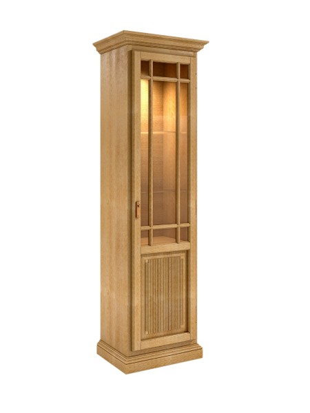 Vitrine 1-türig Duett  Rechtsanschlag
