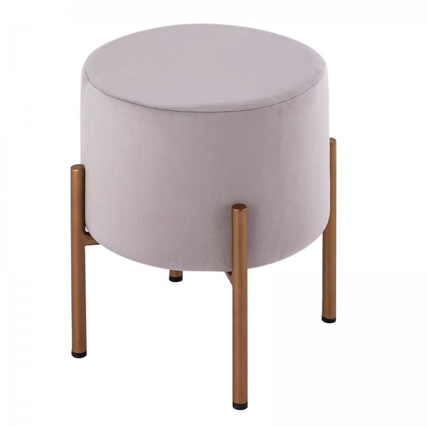 Samt Hocker Mit Stauraum Truhenbank Sitzhocker Pouf Produktbild-Vorschau 10