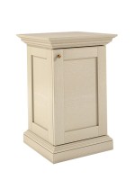 Säulenschrank Blumensäule Ziersäule 1-türig Duett Pinie massiv Pinie lipizano