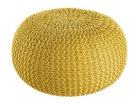 Pouf outdoor ø55cm Sitzpouf Terrasse Pool Garten gelb - freesia